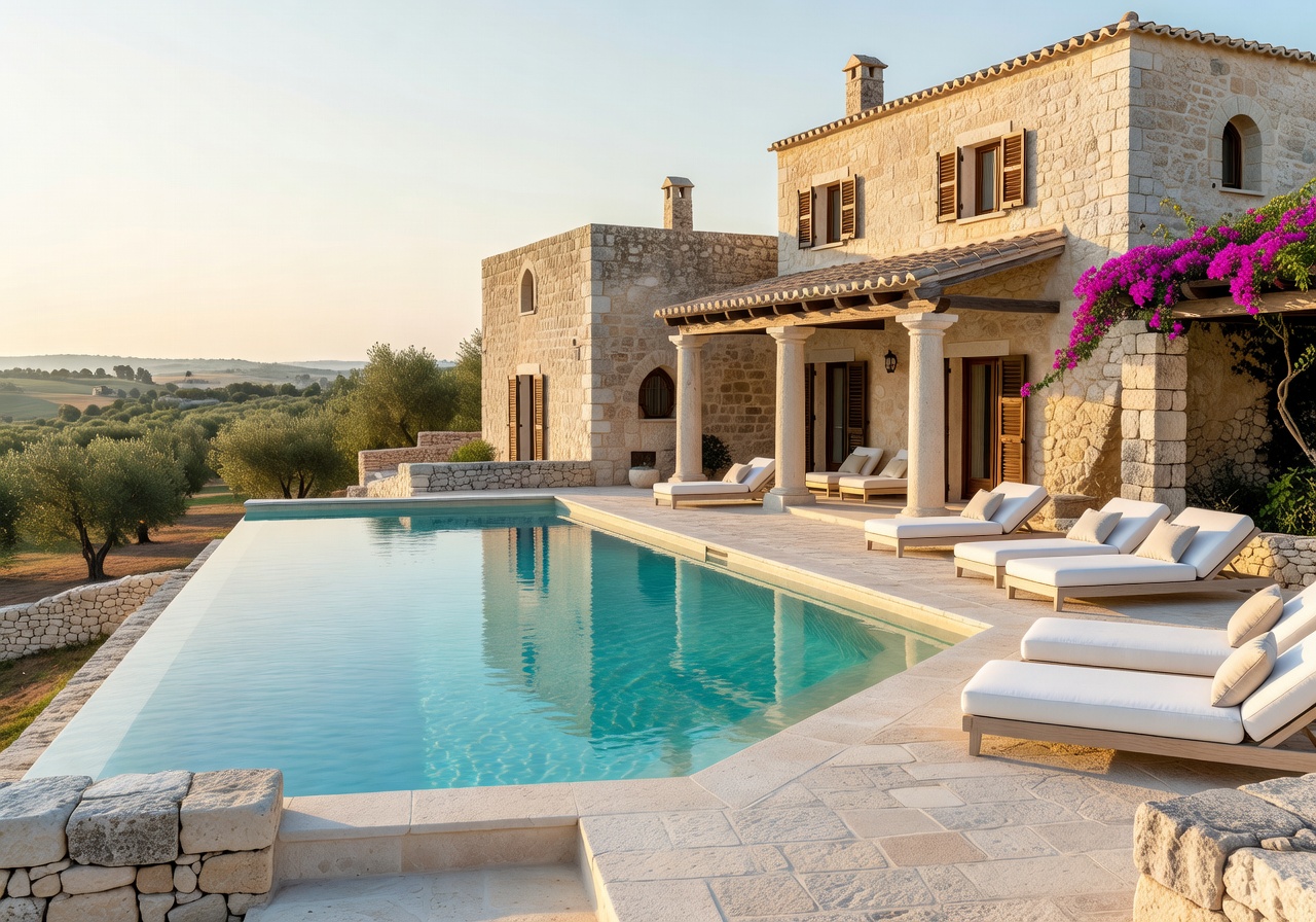 Borgo Egnazia private villa pool in Puglia Italy